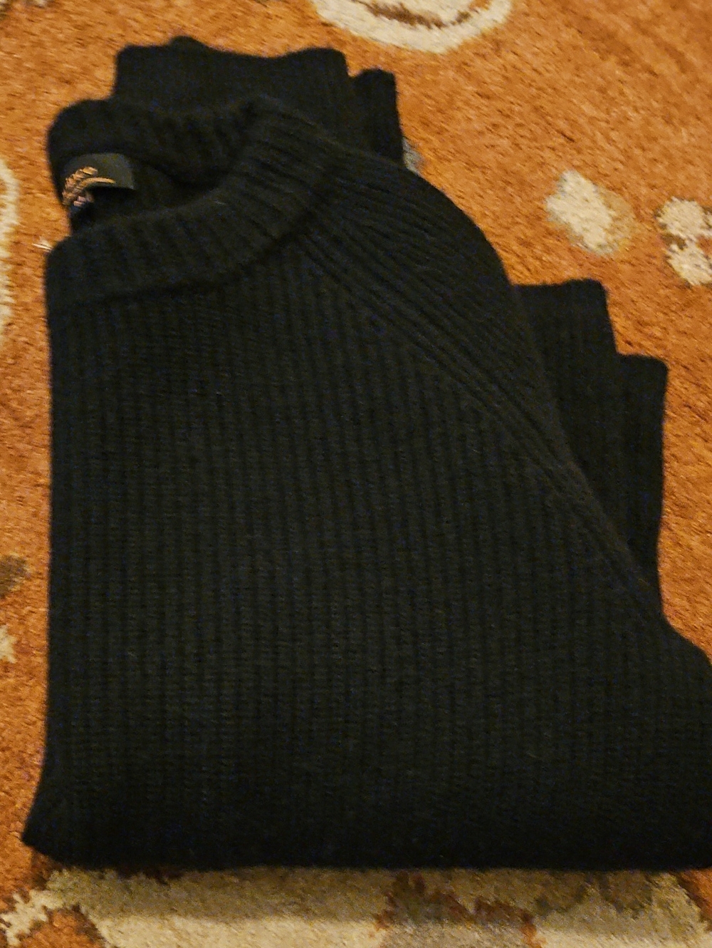 Quince 100% Cashmere Fisherman Crewneck Sweater M
